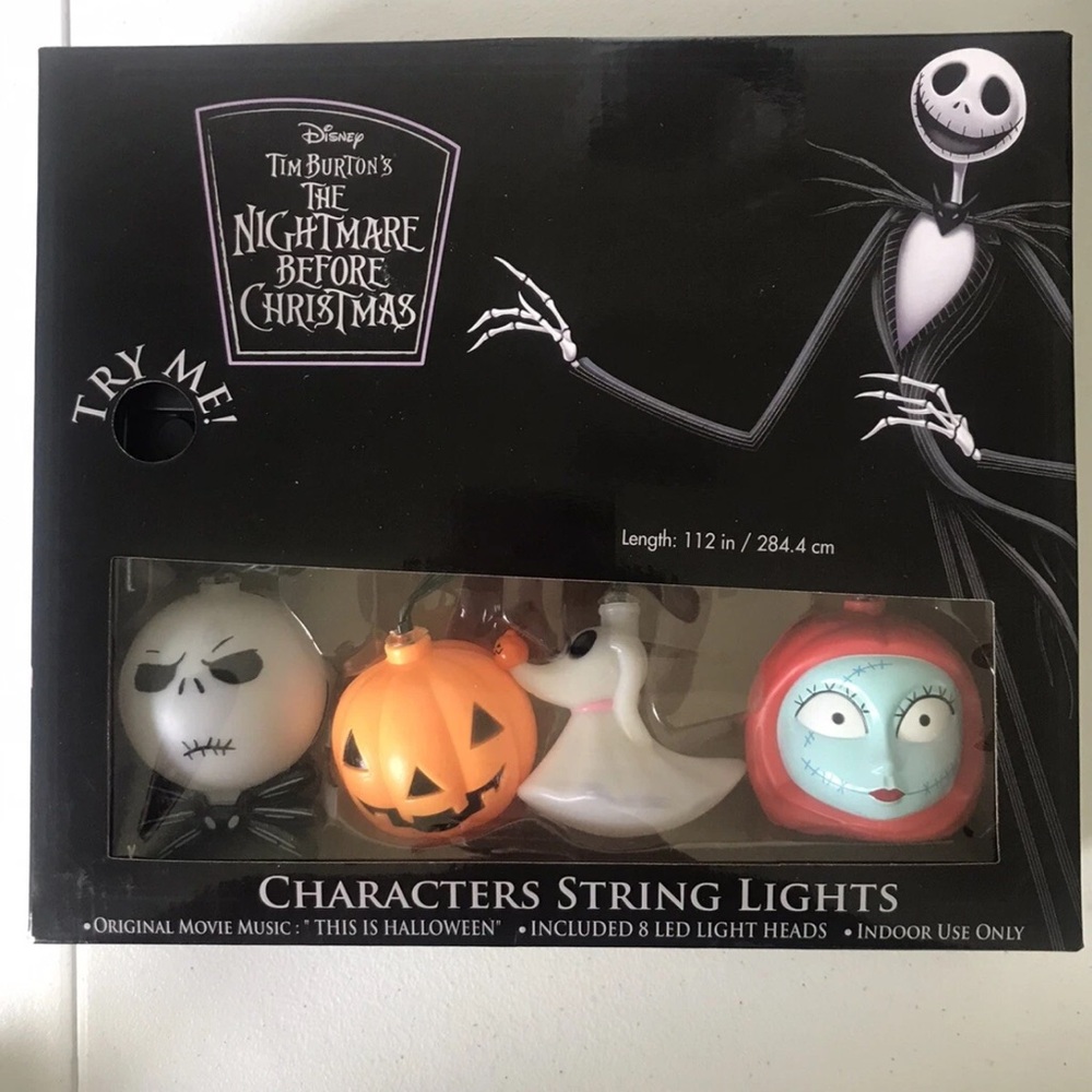 Disney Nightmare Before Christmas Character Lights